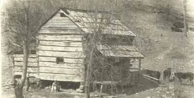 Old John Calvin Swindall homeplace, George's Fork, Dickenson County, Virginia